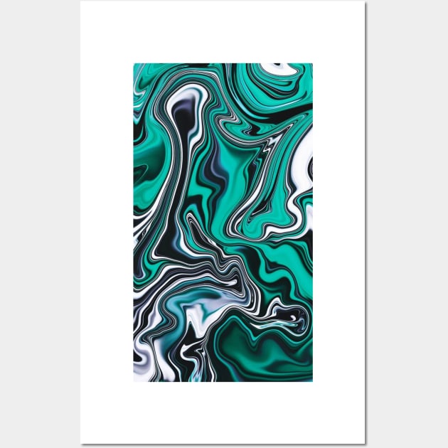 Paint flow Wall Art by artforrart